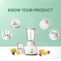 National Tehsilia Premium 2-in-1 Blender & Grinder