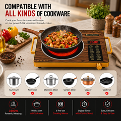 silver crest electric stove 3500W